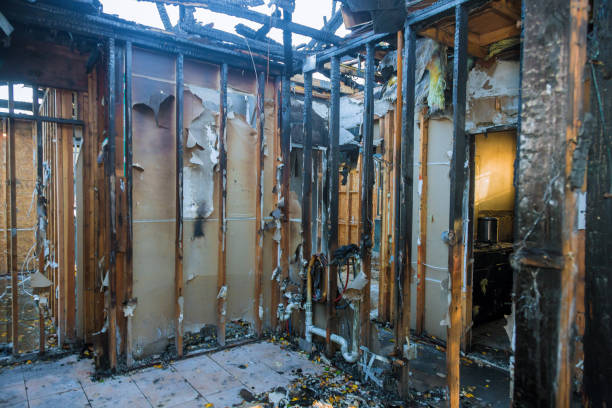 Professional Fire Damage Removal technician working in South Connellsville, PA